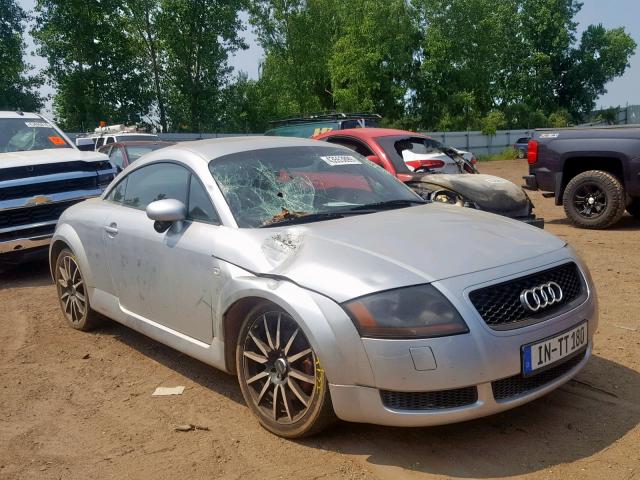 TRUWX28N711011564 - 2001 AUDI TT QUATTRO SILVER photo 1