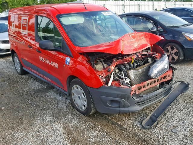 NM0LS7E77G1291541 - 2016 FORD TRANSIT CO RED photo 1