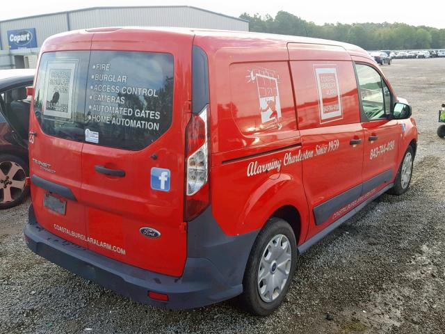 NM0LS7E77G1291541 - 2016 FORD TRANSIT CO RED photo 4