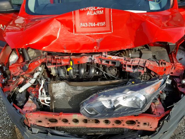 NM0LS7E77G1291541 - 2016 FORD TRANSIT CO RED photo 7