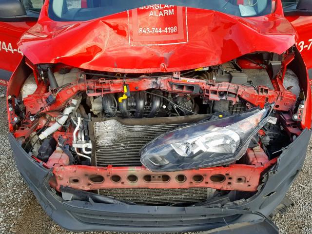 NM0LS7E77G1291541 - 2016 FORD TRANSIT CO RED photo 9