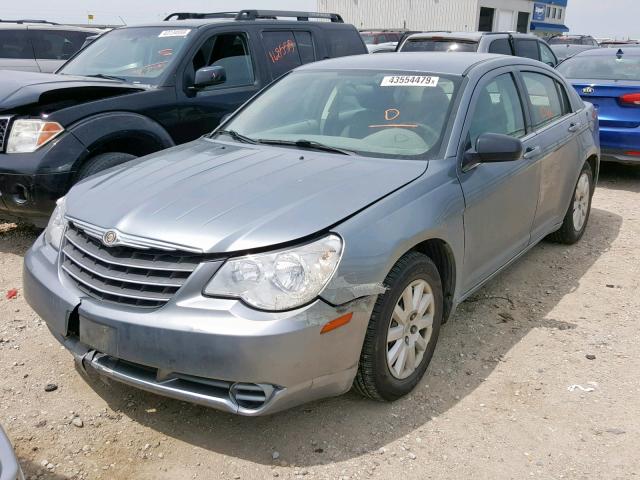 1C3LC46K38N122777 - 2008 CHRYSLER SEBRING LX BLUE photo 2