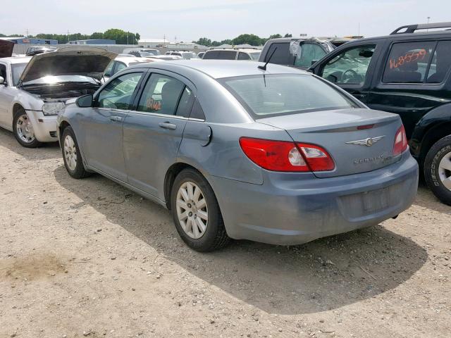 1C3LC46K38N122777 - 2008 CHRYSLER SEBRING LX BLUE photo 3