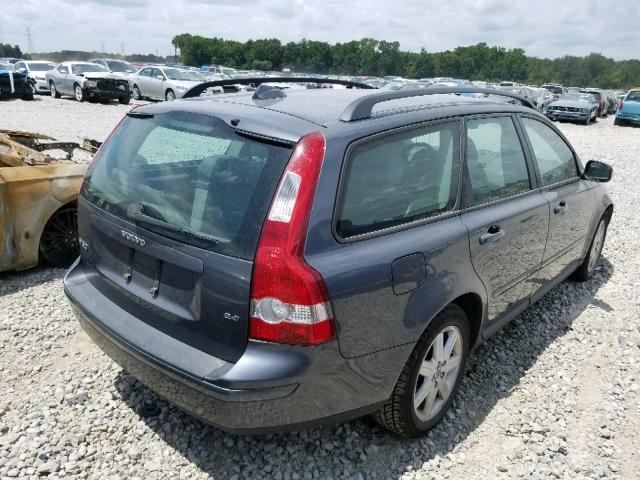 YV1MW382372327492 - 2007 VOLVO V50 2.4I GRAY photo 4