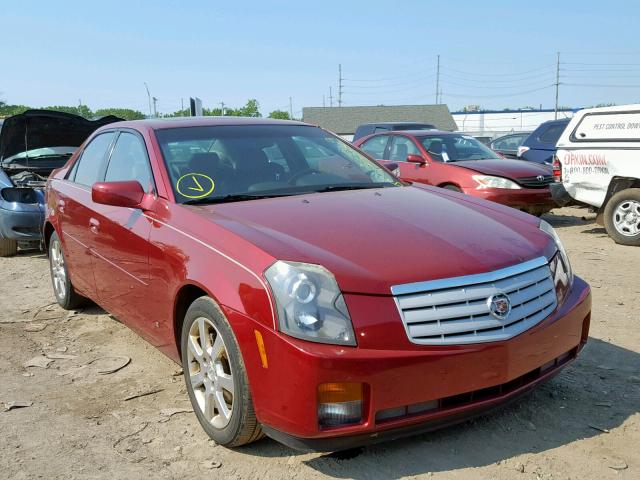 1G6DP577X70169064 - 2007 CADILLAC CTS HI FEA RED photo 1