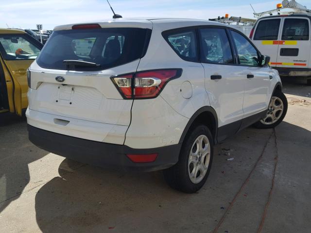 1FMCU0F74HUA88606 - 2017 FORD ESCAPE S WHITE photo 4