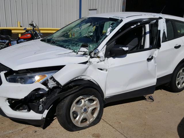 1FMCU0F74HUA88606 - 2017 FORD ESCAPE S WHITE photo 9