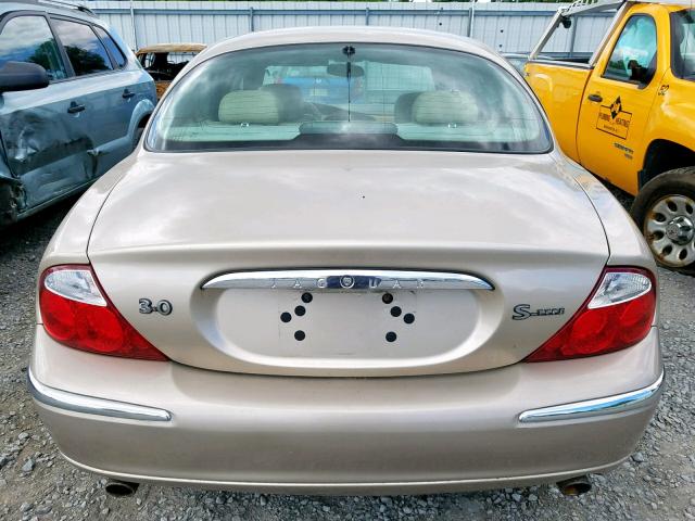 SAJDA01CXYFL37311 - 2000 JAGUAR S-TYPE GOLD photo 9