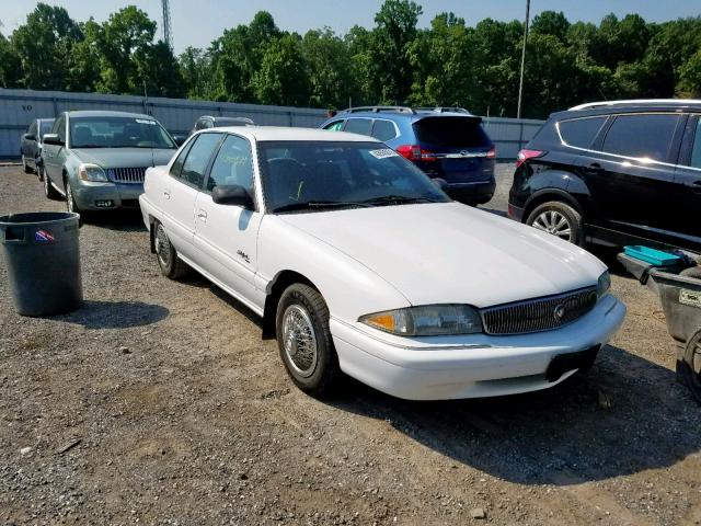 1G4NJ52T1VC439779 - 1997 BUICK SKYLARK CU WHITE photo 1