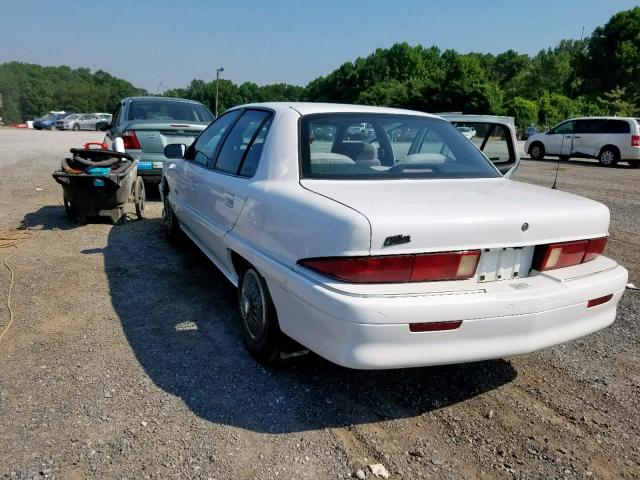 1G4NJ52T1VC439779 - 1997 BUICK SKYLARK CU WHITE photo 3