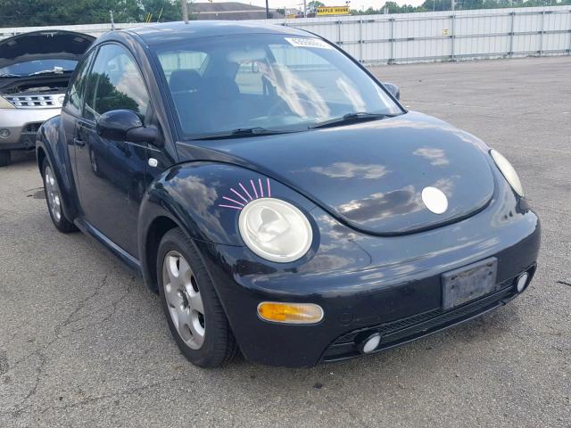 3VWCK21C53M414644 - 2003 VOLKSWAGEN NEW BEETLE შავი ფოტო 1