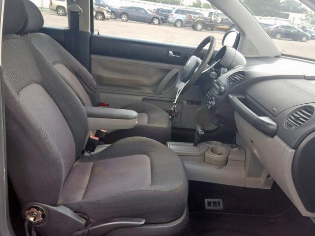 3VWCK21C53M414644 - 2003 VOLKSWAGEN NEW BEETLE შავი ფოტო 5