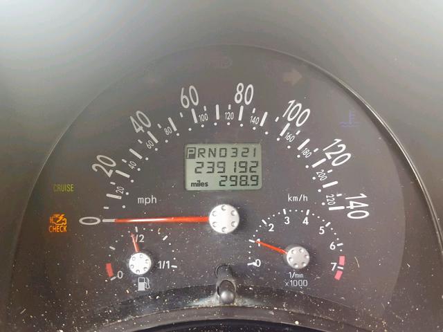 3VWCK21C53M414644 - 2003 VOLKSWAGEN NEW BEETLE შავი ფოტო 8