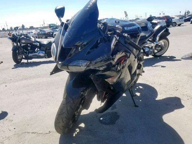 JKAZX4P187A005146 - 2007 KAWASAKI ZX600 P BLACK photo 2