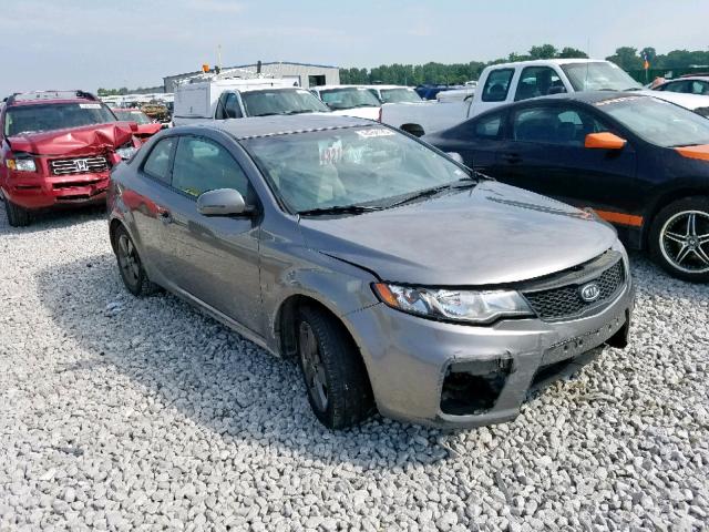 KNAFU6A2XC5482594 - 2012 KIA FORTE EX GRAY photo 1