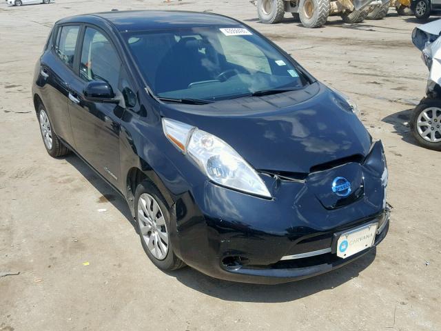 1N4AZ0CP3DC406416 - 2013 NISSAN LEAF S BLACK photo 1