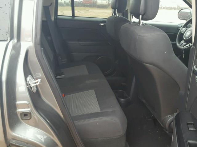 1C4NJDBB0CD563250 - 2012 JEEP COMPASS SP 灰色 照片 6