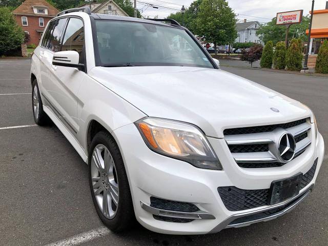 WDCGG8JB2DG110371 - 2013 MERCEDES-BENZ GLK 350 4M WHITE photo 1