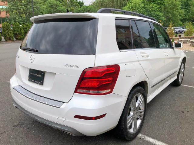 WDCGG8JB2DG110371 - 2013 MERCEDES-BENZ GLK 350 4M WHITE photo 3