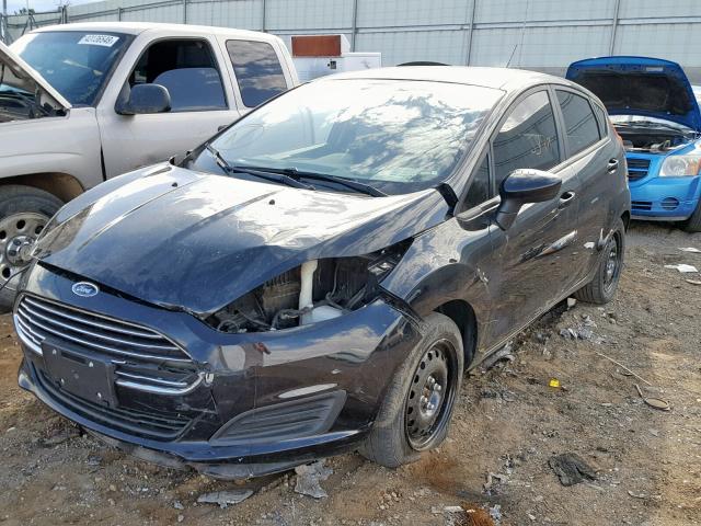 3FADP4TJ2GM144610 - 2016 FORD FIESTA S BLACK photo 2