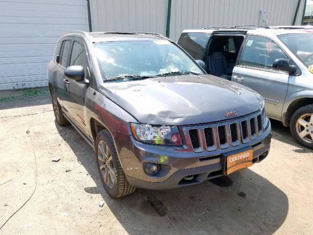 1C4NJDBB6GD673127 - 2016 JEEP COMPASS SP GRAY photo 1