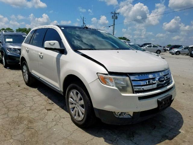 2FMDK38C98BA86071 - 2008 FORD EDGE SEL WHITE photo 1