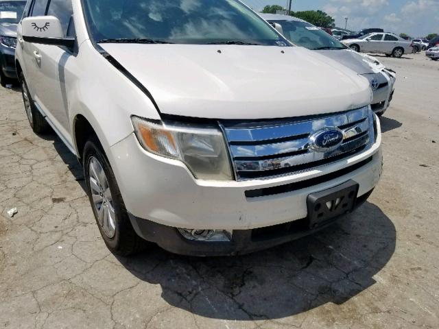 2FMDK38C98BA86071 - 2008 FORD EDGE SEL WHITE photo 9