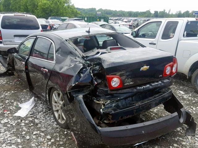 1G1ZK57B09F166849 - 2009 CHEVROLET MALIBU LTZ შავი ფოტო 3