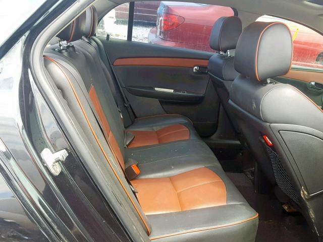 1G1ZK57B09F166849 - 2009 CHEVROLET MALIBU LTZ შავი ფოტო 6