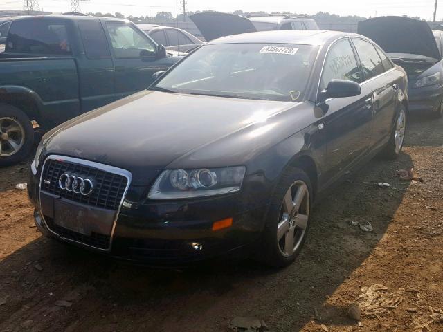 WAUDH74F18N014888 - 2008 AUDI A6 3.2 QUA BLACK photo 2