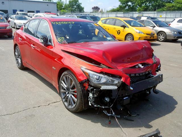 JN1FV7AR0HM871697 - 2017 INFINITI Q50 RED SP RED photo 1