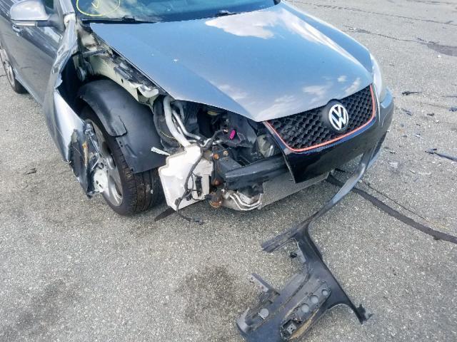 3VWDJ71K59M136350 - 2009 VOLKSWAGEN GLI ნაცრისფერი ფოტო 9