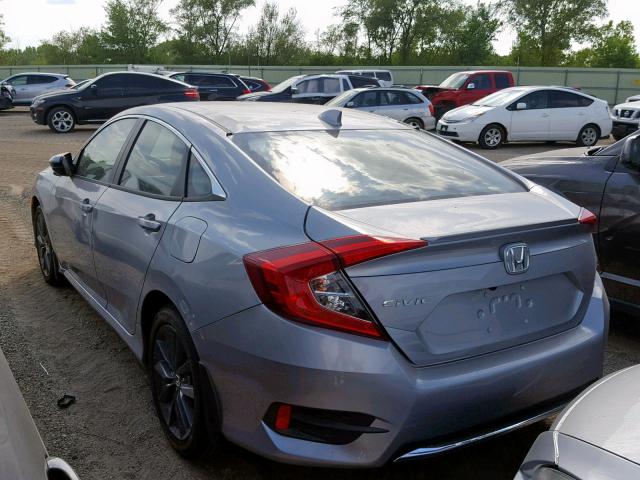 19XFC1F76KE004267 - 2019 HONDA CIVIC EXL 银色 照片 3