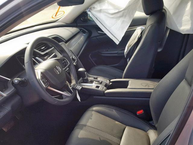 19XFC1F76KE004267 - 2019 HONDA CIVIC EXL 银色 照片 5