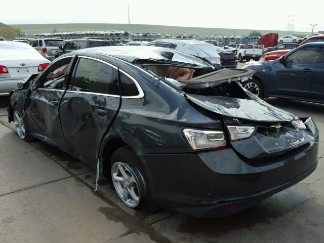 1G1ZB5ST4JF170438 - 2018 CHEVROLET MALIBU LS გრაფიტი ფოტო 3