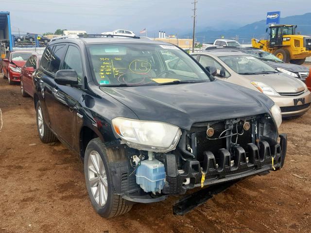 JTEEW41A092026792 - 2009 TOYOTA HIGHLANDER BLACK photo 1