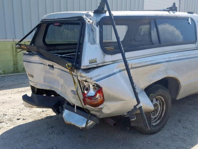 1FTCR10A3RTA50517 - 1994 FORD RANGER SILVER photo 9