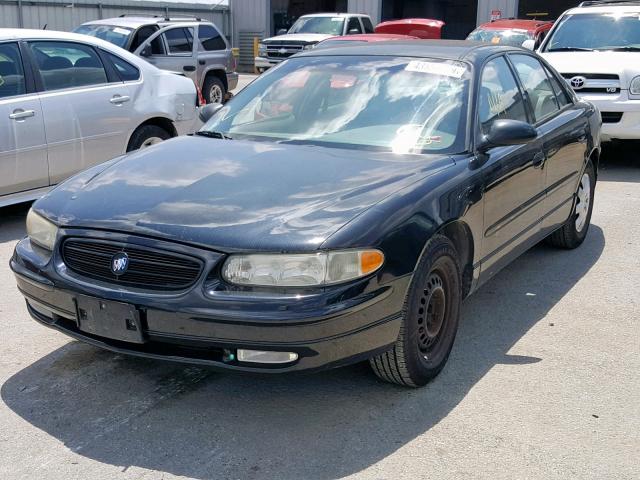 2G4WB52K421110715 - 2002 BUICK REGAL LS BLACK photo 2