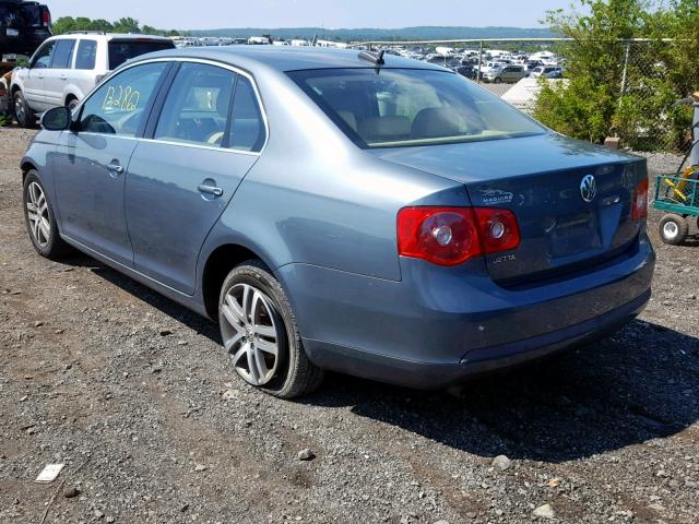 3VWSF71K36M654560 - 2006 VOLKSWAGEN JETTA 2.5 BLUE photo 3