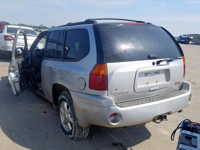 1GKDT13S442320139 - 2004 GMC ENVOY SILVER photo 3