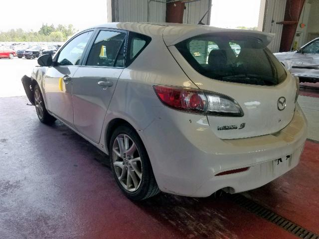 JM1BL1L60C1507565 - 2012 MAZDA 3 S WHITE photo 3