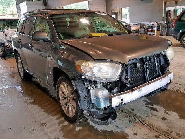 JTEEW44A992033302 - 2009 TOYOTA HIGHLANDER GREEN photo 1