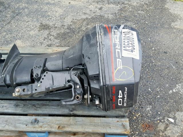 0E135057 - 2000 BOAT MOTOR ONLY BLACK photo 5