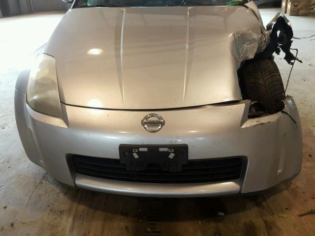 JN1AZ34E44T061988 - 2004 NISSAN 350Z COUPE SILVER photo 7