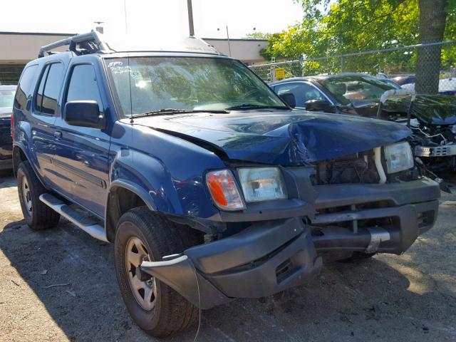 5N1ED28Y61C527357 - 2001 NISSAN XTERRA XE BLUE photo 1