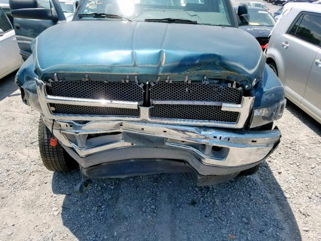 3B7MF33CXTM155597 - 1996 DODGE RAM 3500 GREEN photo 7