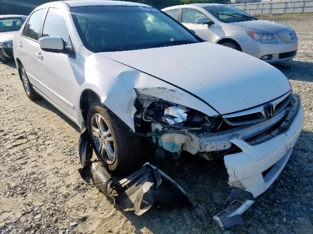 1HGCM56346A132750 - 2006 HONDA ACCORD SE WHITE photo 1