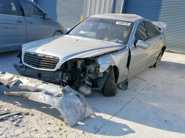 WDBNG70J92A302238 - 2002 MERCEDES-BENZ S 430 SILVER photo 2