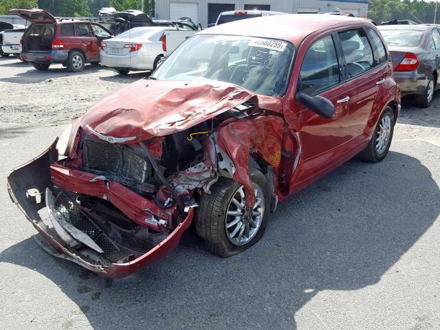 3A4FY48B37T606206 - 2007 CHRYSLER PT CRUISER RED photo 2