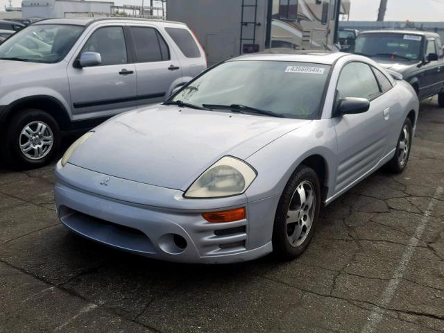 4A3AC44G85E019932 - 2005 MITSUBISHI ECLIPSE GS SILVER photo 2